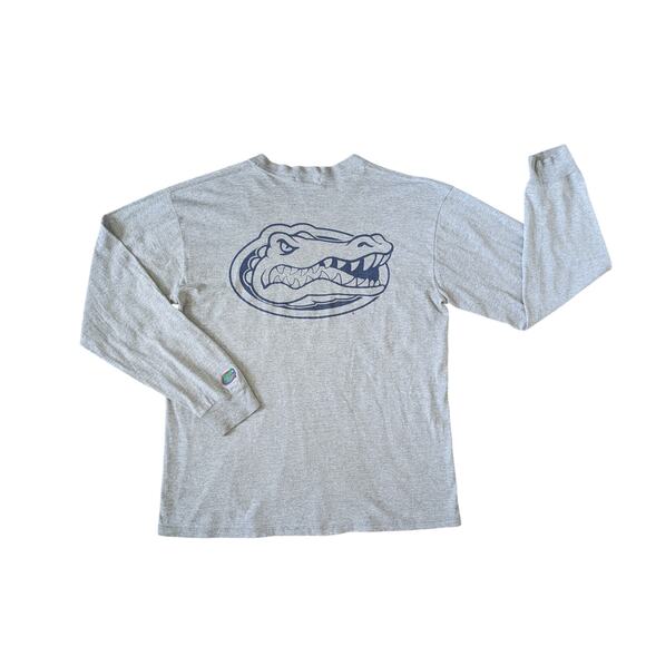 Vintage M. J. SOFFE Florida Gators Sweatshirt Mens L Gray-Blue Embroidered USA - Picture 4 of 10